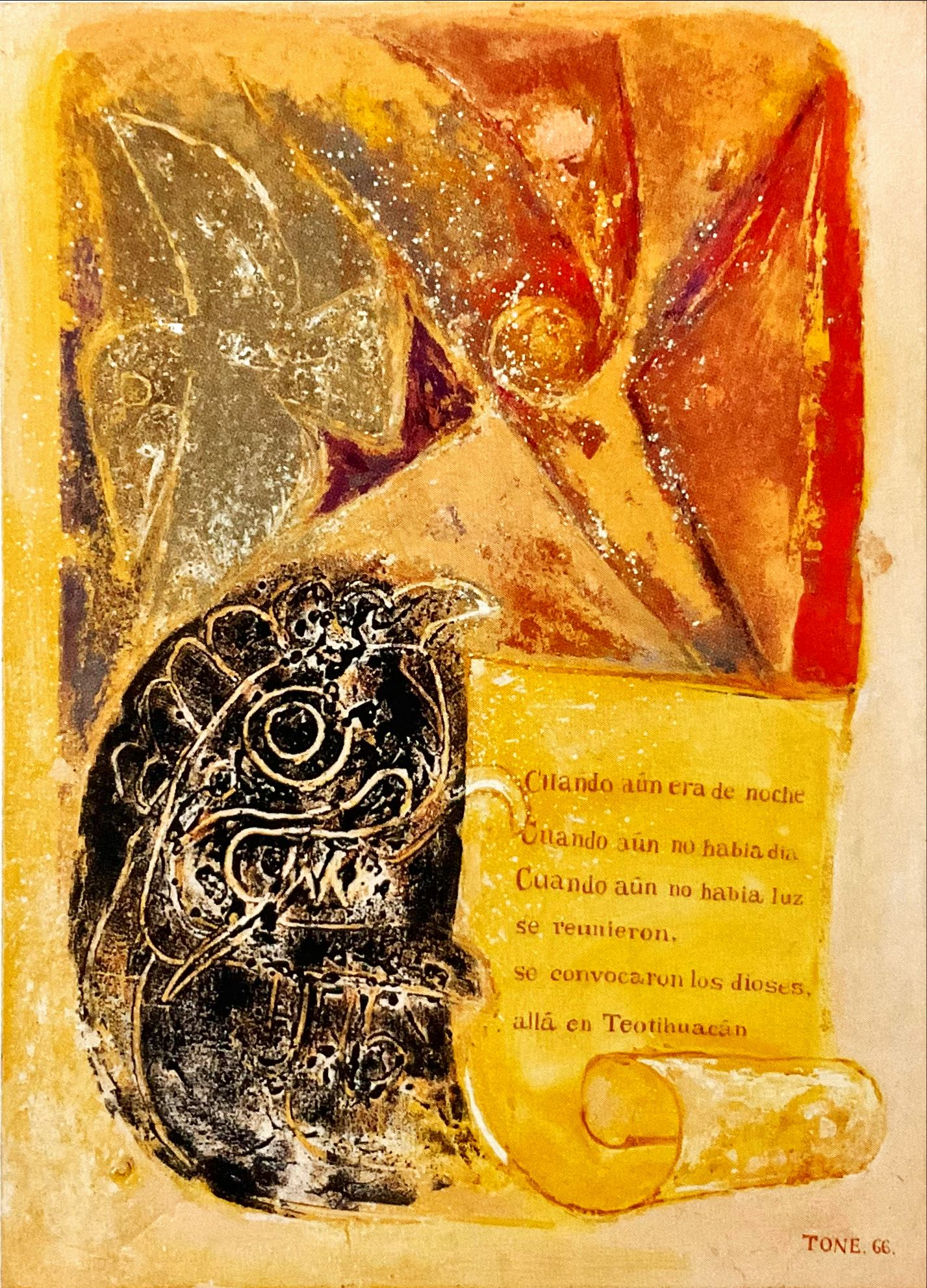 Before Dawn the Gods Gathered Here in Teotihuacan