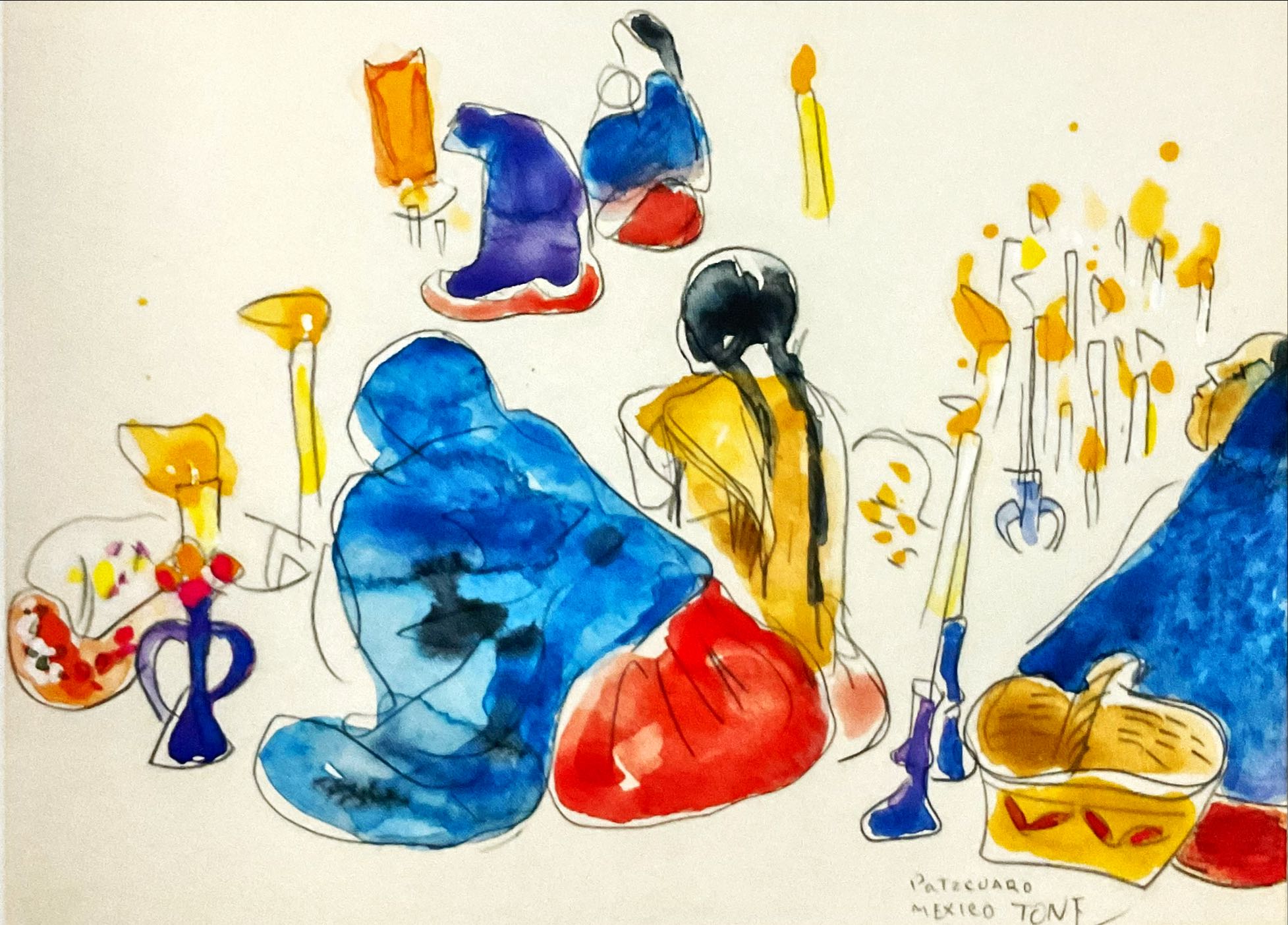 The Night of the Spirits at Lake Pátzcuaro