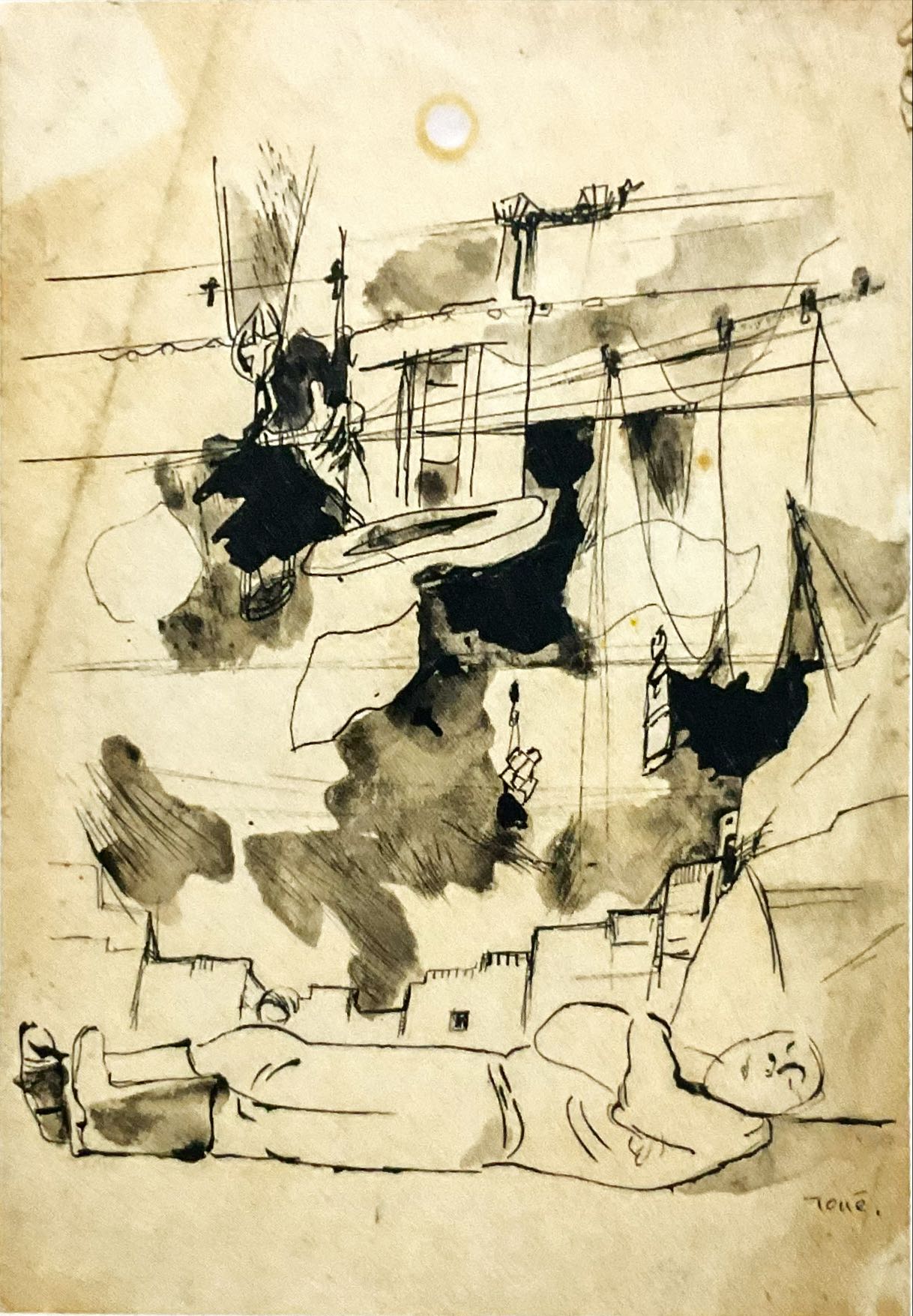 Reclining Figure (Esquisse)