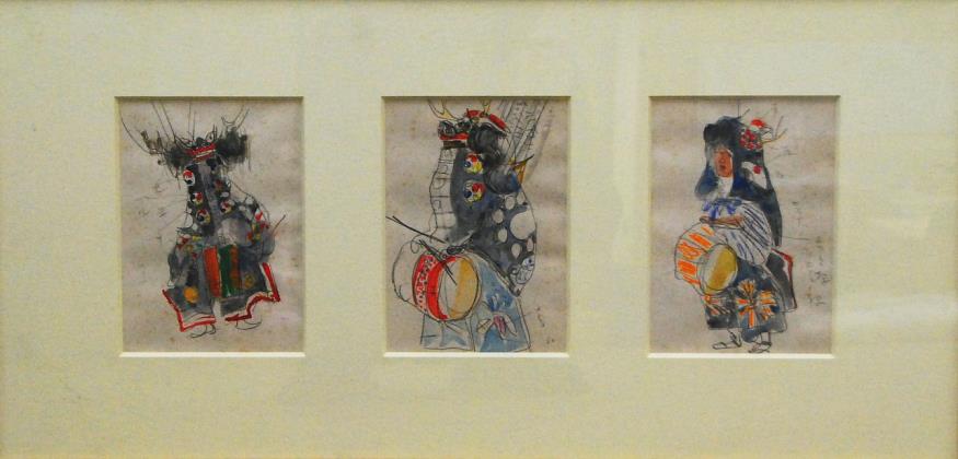 鹿踊（３枚組）