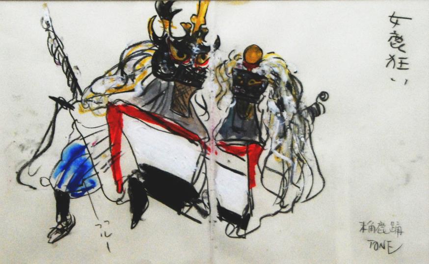 末角鹿踊（女鹿狂い）