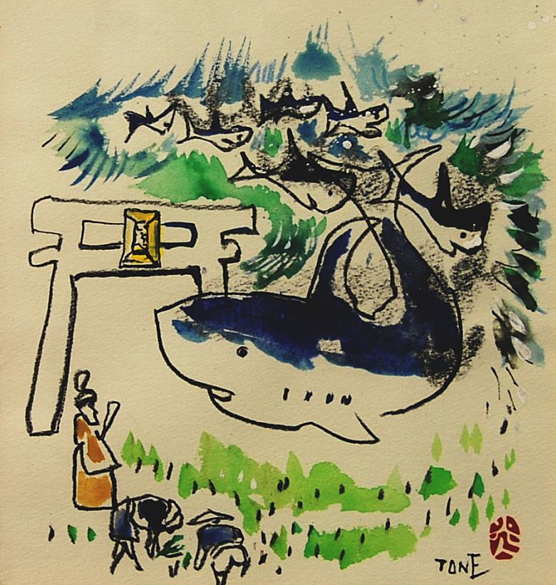 七本鮫の磯部参り