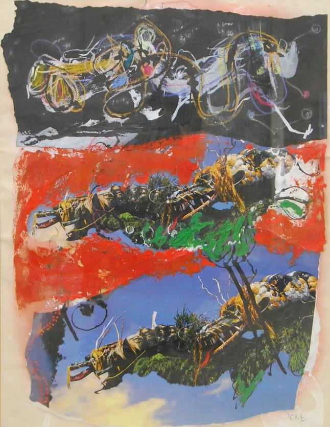 虫送り（下絵）