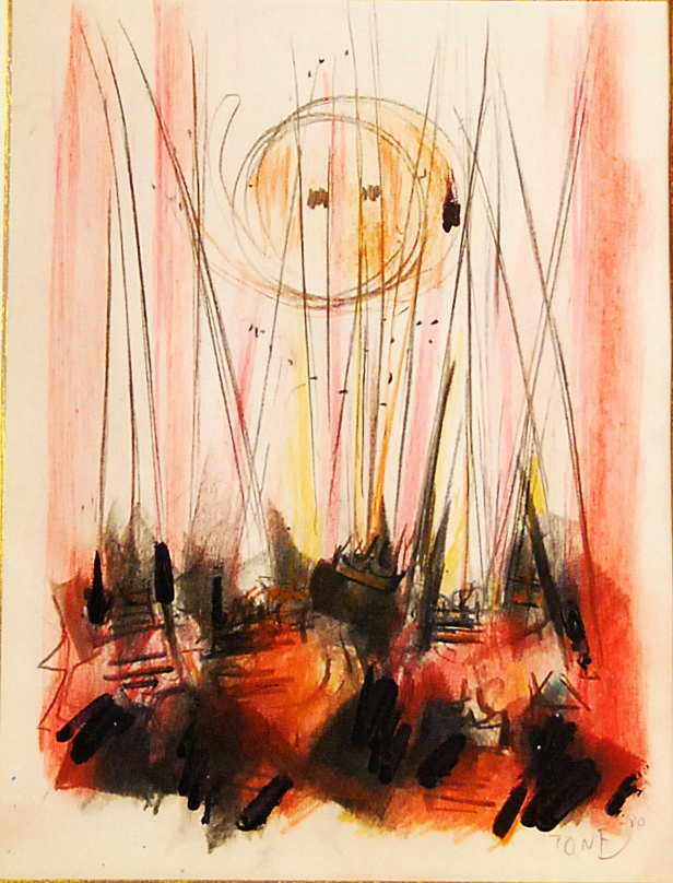 日輪・エスキース