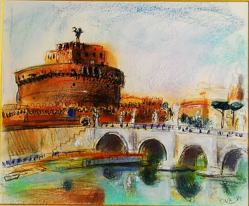 S.Angelo橋（at Roma）