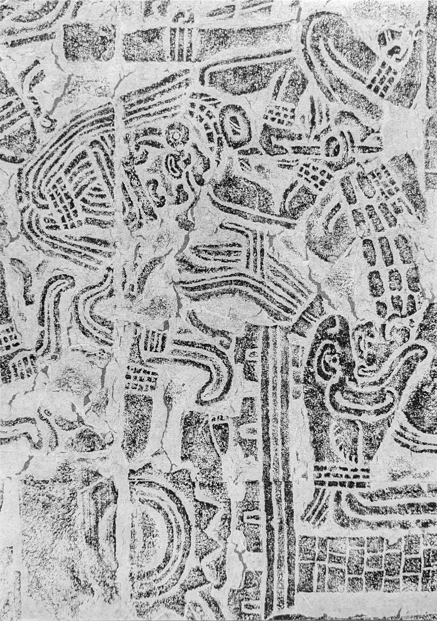 Relief at the ball Court